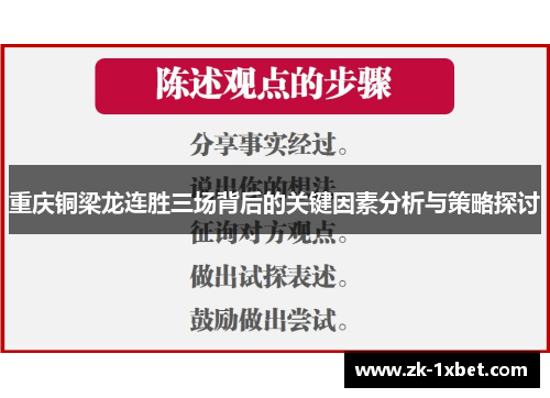 重庆铜梁龙连胜三场背后的关键因素分析与策略探讨